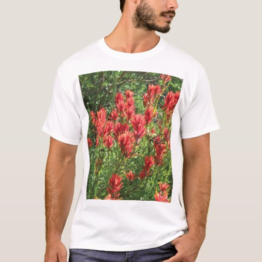 Pinsel-T-Shirt T-Shirt (Vorderseite)