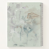 Pinsel und Farbpalette Notizblock (Rückseite)