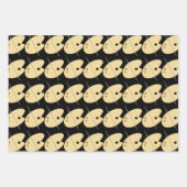 Pinsel und Palette von Künstlern Geschenkpapier Set (Vorderseite 3)