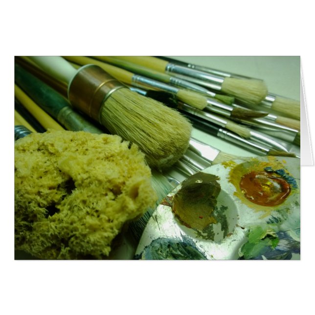 Pinsel und Pinsel (Vorderseite (Horizontal))