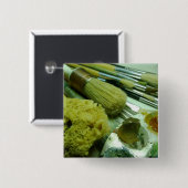 Pinsel und Pinsel Button (Vorne & Hinten)