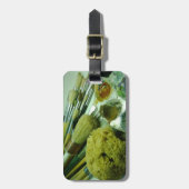 Pinsel und Pinsel Gepäckanhänger (Vorderseite vertikal)