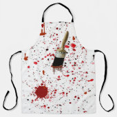 Pinsel und Spritzer Schürze (Vorderseite)