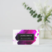 Pinsel Visitenkarte (Stehend Vorderseite)