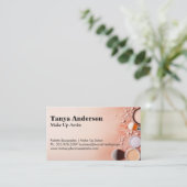 Pinsel zusammenstellen | Foundation Powder Visitenkarte (Stehend Vorderseite)