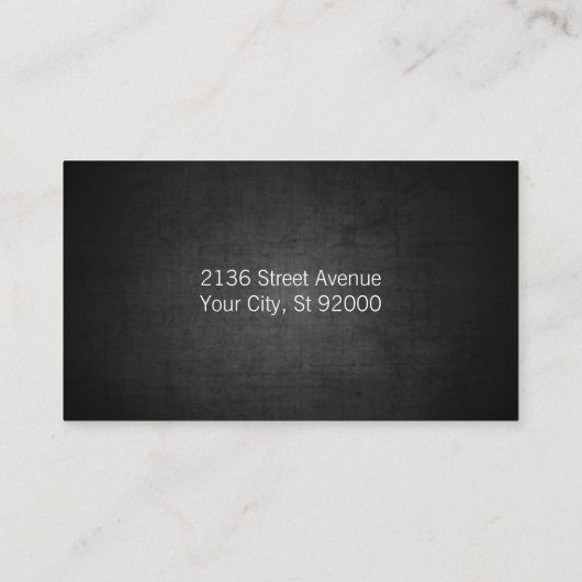 Pinsel zusammenstellen | Friseur-Salon-Schere Visitenkarte (Rückseite)