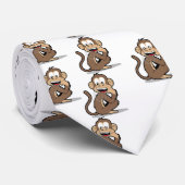 Pinseläffchen Krawatte (Gerollt)