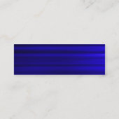 Pinselblau Mini Visitenkarte (Rückseite)