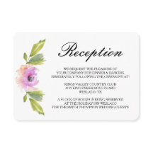 Pinselblüten | Hochzeitsempfang