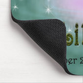 Pinselfarbe Libra Zodiac Astrologisches Zeichen Mousepad (Ecke)