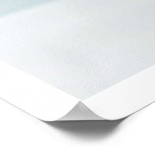 Pinselfarben Pinselstriche abstrakte geometrische  Poster (Ecke)