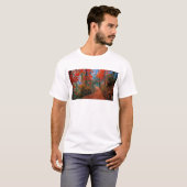 Pinselforst Herbstflammflammgeschenke T-Shirt (Vorne ganz)