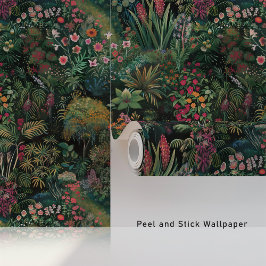 Pinselgarnitur und Tanztapete Tapete