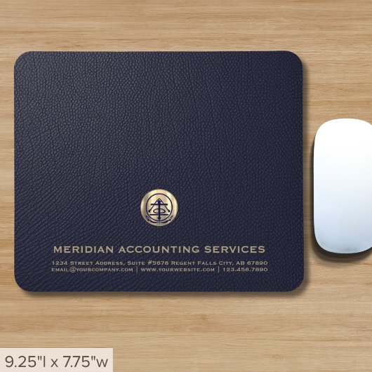 Pinselgoldmousepad-Siegel Mousepad