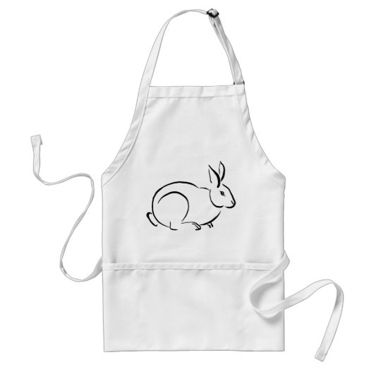 Pinselhase Schürze (Vorne)