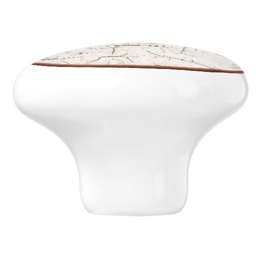 Pinselknopf Keramikknauf (Seitenansicht)