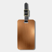 Pinselkopferschau Gepäckanhänger (Vorderseite vertikal)