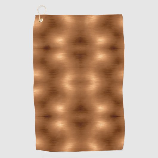 Pinselkopferschau Golfhandtuch (Vorderseite)