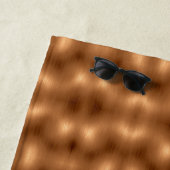 Pinselkopferschau Strandtuch (Beispiel)