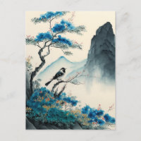 Pinsellandschaft in Chinesen