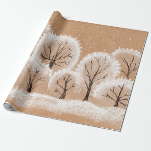 Pinselmalerei. Künstlerische Leinwand. Ölkunst. Geschenkpapier