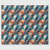 Pinselmuster Geschenkpapier (Flach)