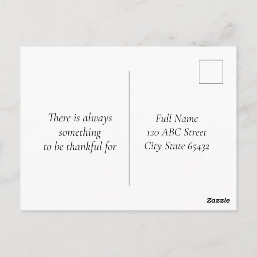 Pinselothek Züst Kunst des Herbstes Foliage zum Er Postkarte (Rückseite)