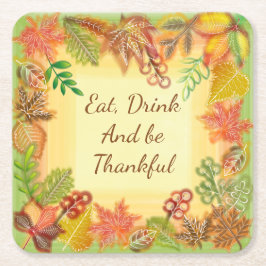 Pinselothek Züst Kunst des Herbstes Foliage zum Er Rechteckiger Pappuntersetzer