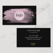 Pinselpinsel beruflich visitenkarte (Vorne/Hinten)