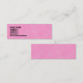 Pinselpinsel - Maßgeschneiderte Textur Mini Visitenkarte (Vorne/Hinten)