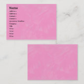 Pinselpinsel - Maßgeschneiderte Textur Visitenkarte (Vorne/Hinten)