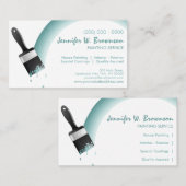 Pinselpinsel Visitenkarte (Vorne/Hinten)