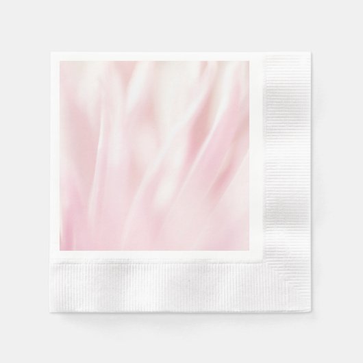 Pinselrosa Papier Napkin Serviette (Vorderseite)
