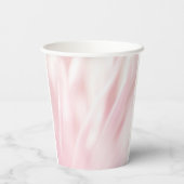 Pinselrosa Papiertopf Pappbecher (Rückseite)