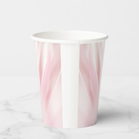 Pinselrosa Papiertopf Pappbecher (Rechts)