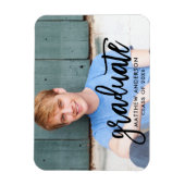 Pinselschrift Moderne Ankündigung von Abschlüssen Magnet (Vertikal)