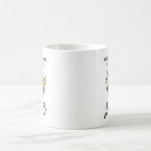 Pinselschrift Wasserfarbe Limoncello Kaffeetasse (Mittel)
