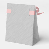 Pinselsilber Personalisierte Gefälligkeitsboxen Geschenkschachtel (Rückseite)