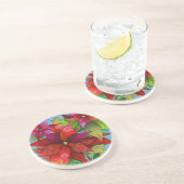 Pinselspitze; hübsche Weihnachten Getränkeuntersetzer (Seite)