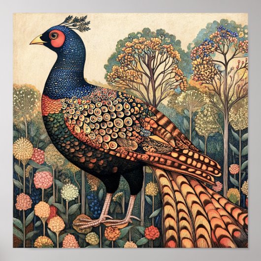 Pinselspitze Vintage Pinselspitze Poster (Vorne)