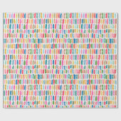 Pinselspitzen Geschenkpapier (Flach)