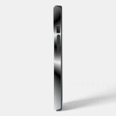 Pinselstahl Case-Mate iPhone Hülle (Rückseite / Links)