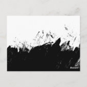 Pinselstrich 10 postkarte (Rückseite)
