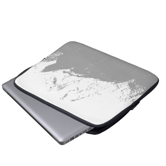 Pinselstrich 11 laptopschutzhülle (Vorne Knopf)