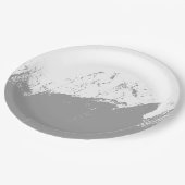 Pinselstrich 11 pappteller (Schrägansicht)