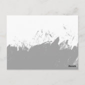 Pinselstrich 11 postkarte (Rückseite)