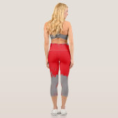 Pinselstrich 12 capri leggings (Rückseite)