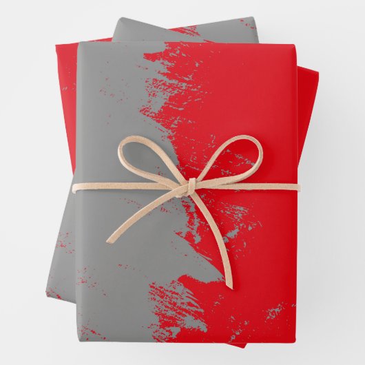 Pinselstrich 12 geschenkpapier set (Beispiel)