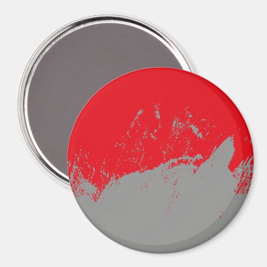 Pinselstrich 12 magnet (Vorderseite/Rückseite)