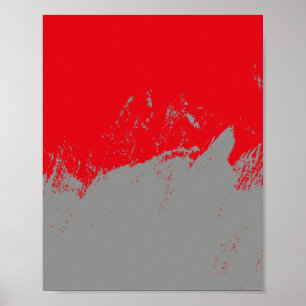Pinselstrich 12 poster